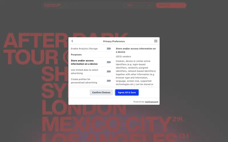 Nike After Dark Tour screenshot