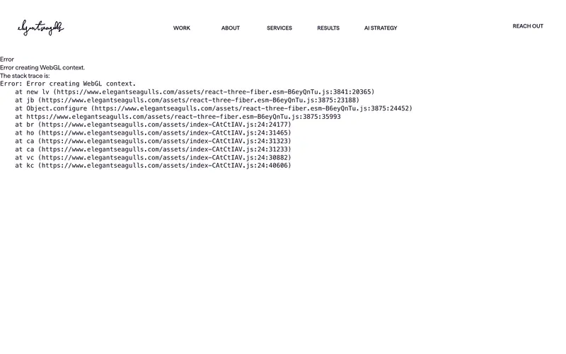 Elegant Seagulls screenshot