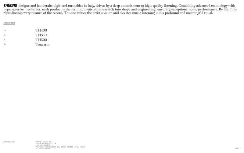 Thuono Audio screenshot