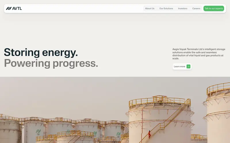 AVTL (Aegis Vopak Terminals) screenshot