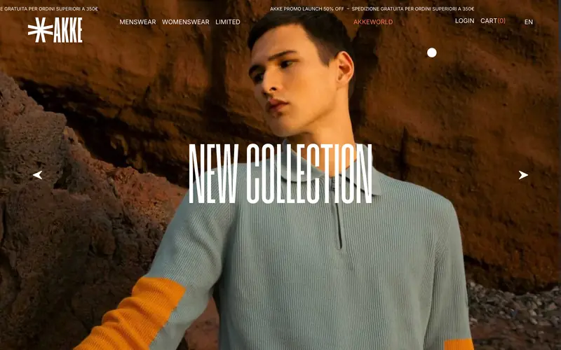 Akke Knitwear screenshot