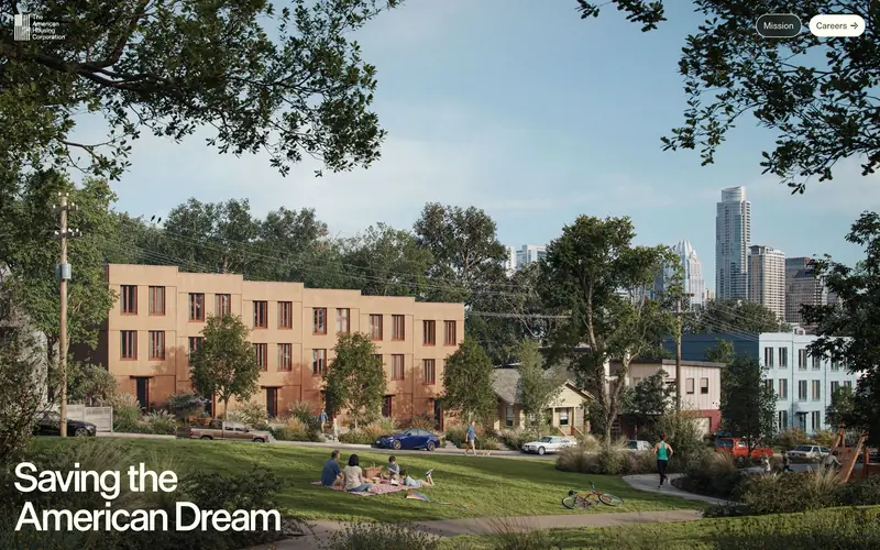 The American Housing Corporation screenshot