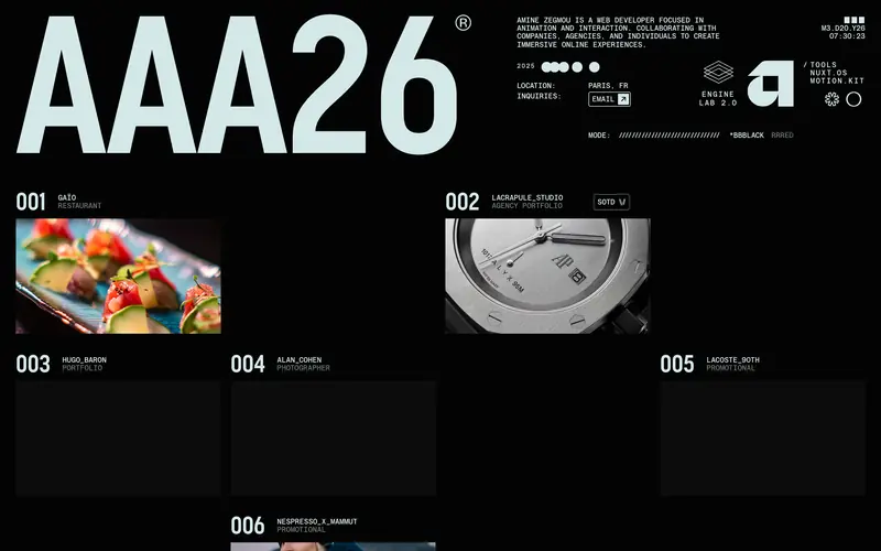 Amine Zegmou screenshot