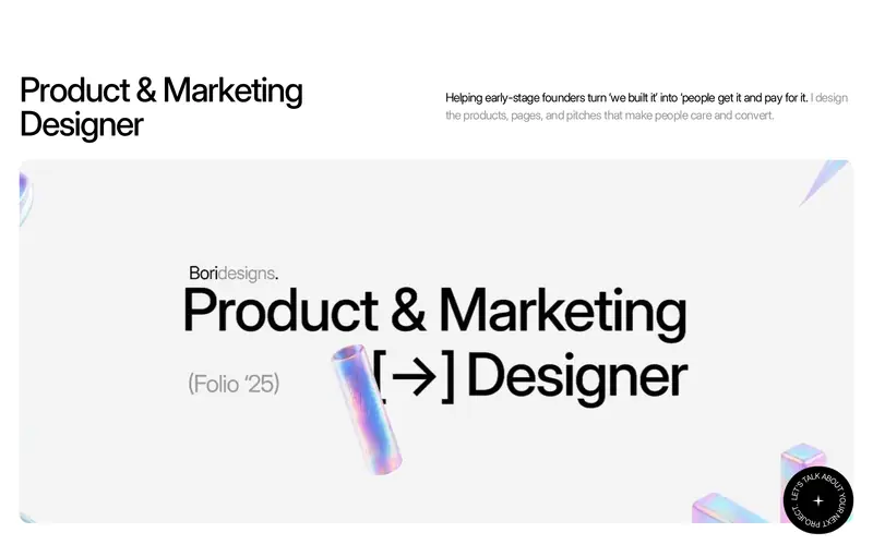 Boridesigns screenshot