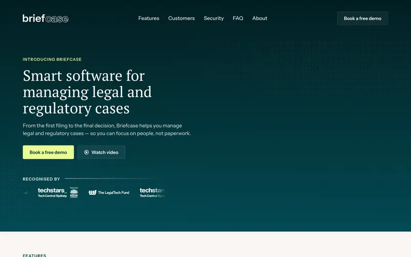 Briefcase screenshot