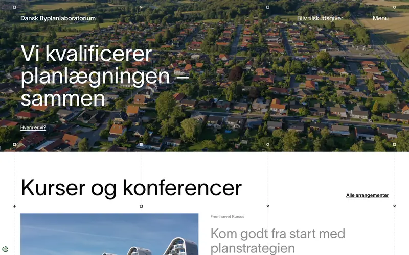 Dansk Byplanlaboratorium screenshot