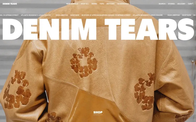 Denim Tears screenshot