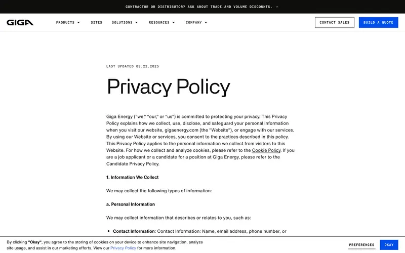 Giga Energy screenshot