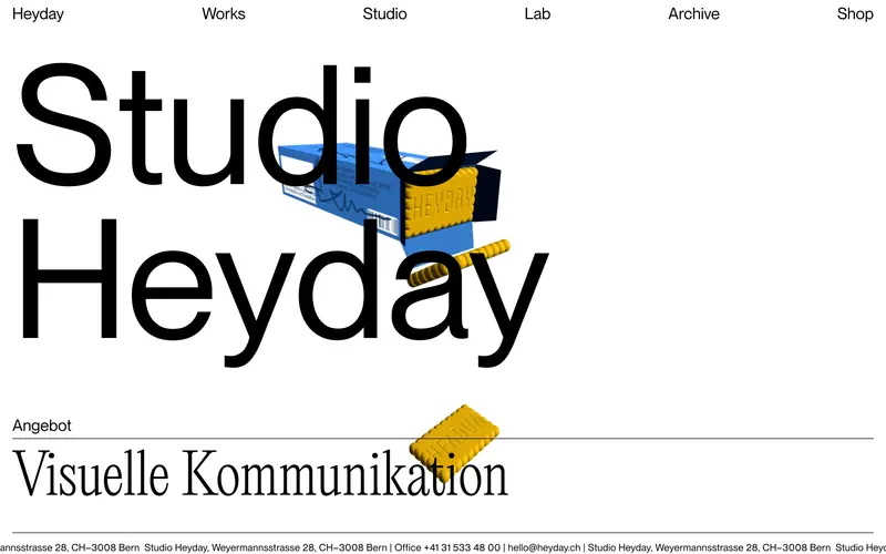 Studio Heyday screenshot