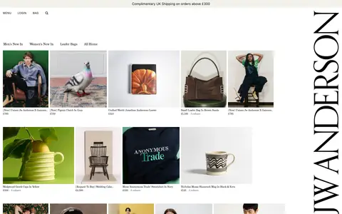 JW Anderson screenshot
