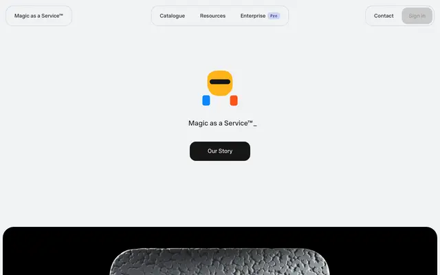 Magic as a Service screenshot