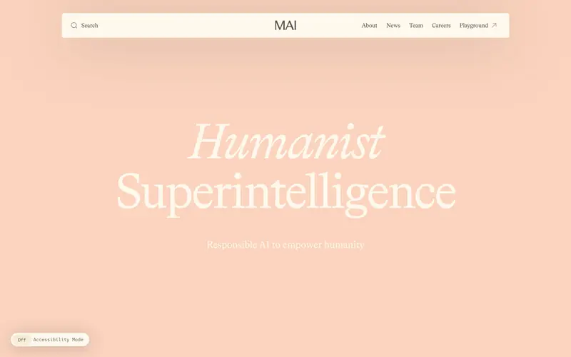 Microsoft AI (MAI) screenshot