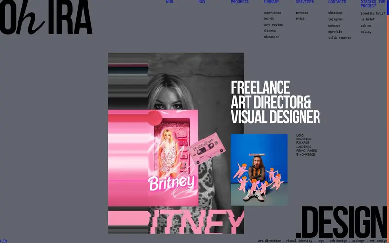 Oh Ira Design screenshot