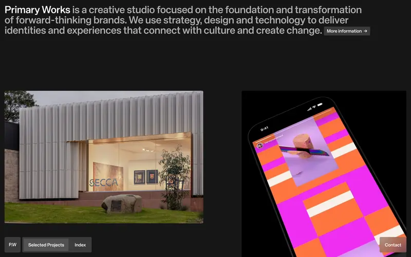 Primary Works screenshot
