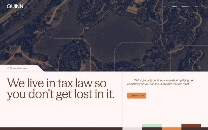 Quinn Global Tax Law screenshot