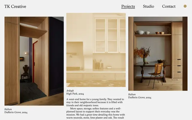 TK Creative screenshot