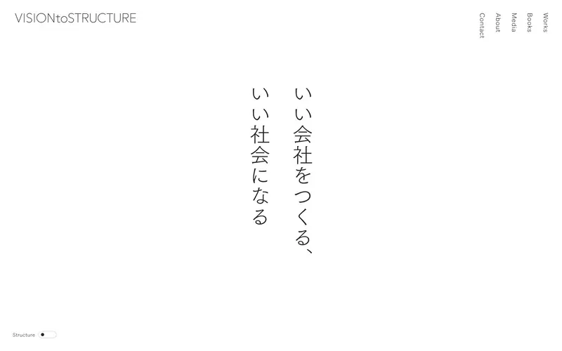 VISION to STRUCTURE screenshot